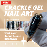 ACOS Crackle Gel Nail Art  Short Course - Lashmer